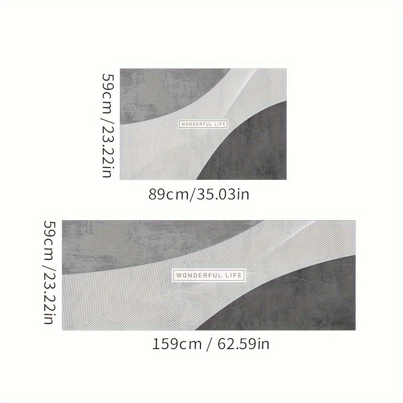 Tapete para Cozinha Antiderrapante Absorvente Premium Croma