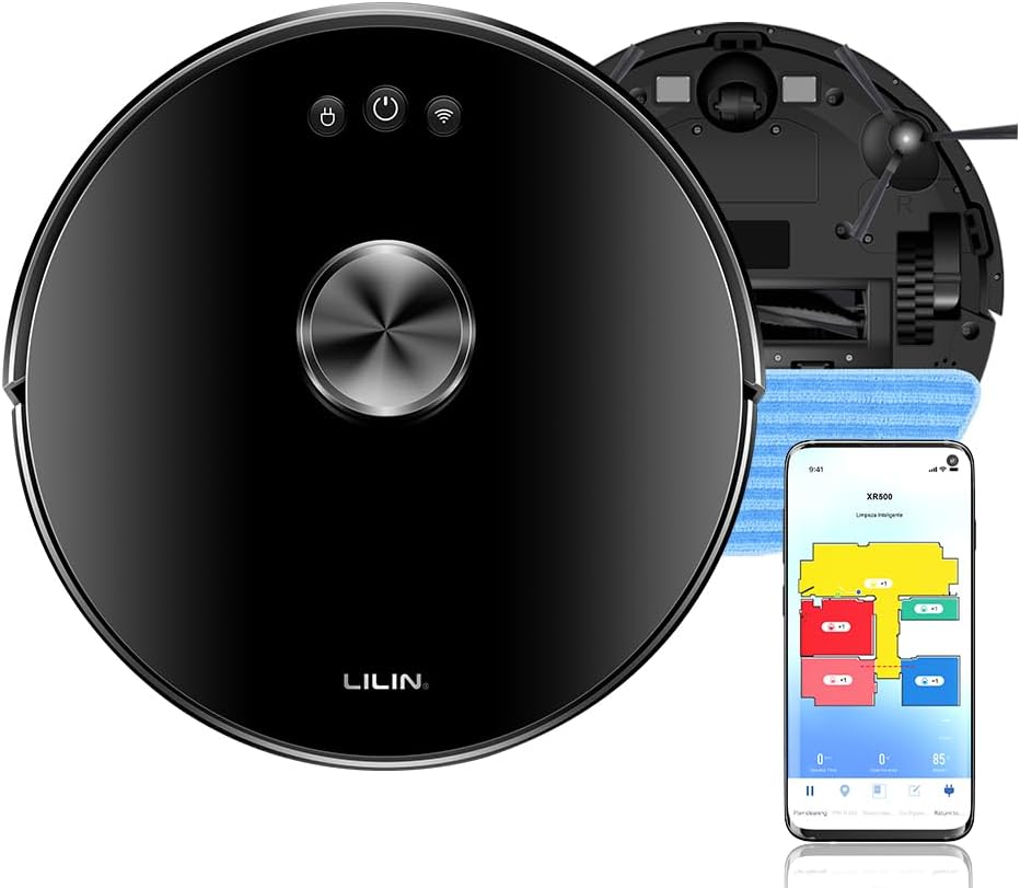 Robô Aspirador XR500 - Aspira e Passa Pano Bivolt