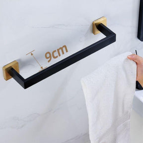 Kit Acessórios Para Banheiro Aço Inox 5 Peças