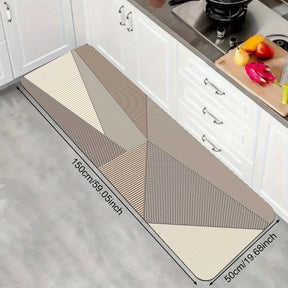 Tapete Minimalista Escandinavo Velvet Antiderrapante e Absorvente