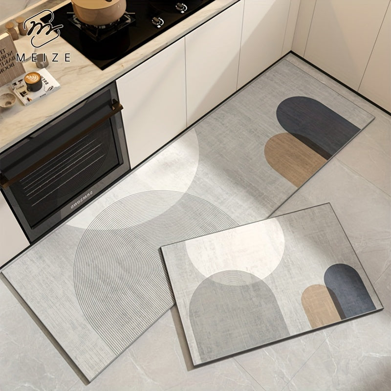 Tapete para Cozinha Antiderrapante Absorvente Premium Croma