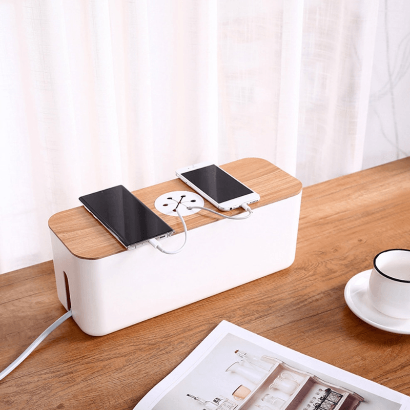 Caixa Organizadora Filtro de Linha Wooden