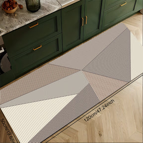 Tapete Minimalista Escandinavo Velvet Antiderrapante e Absorvente